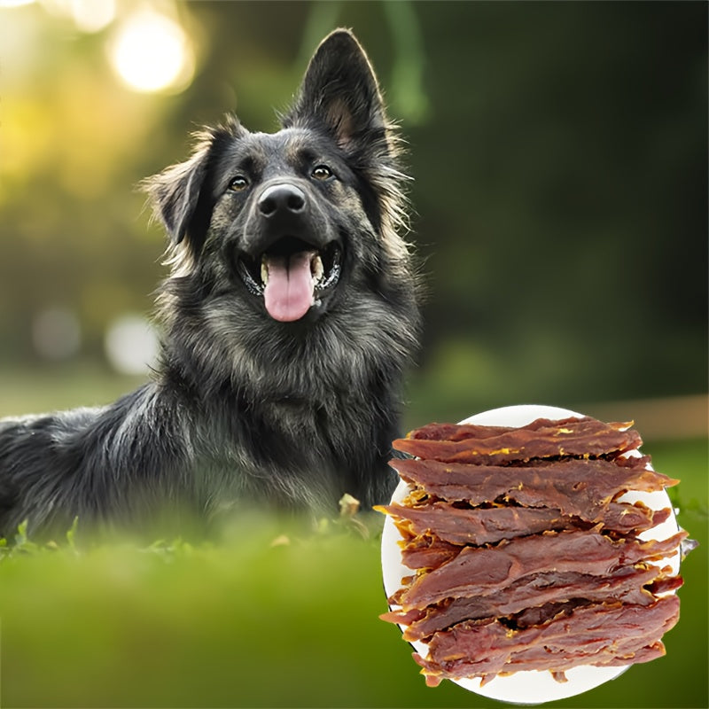 200g/400g(7.05oz/14.1oz) Chicken Jerky and Duck Jerky Dog Treats For Small, Medium, Large Dog, Made With Real Pure Chicken, Duck - Healthy, Easily Digestible, Dog Chews Long Lasting, And High Protein, Low Fat, Perfect Training Reward Snack For Dogs